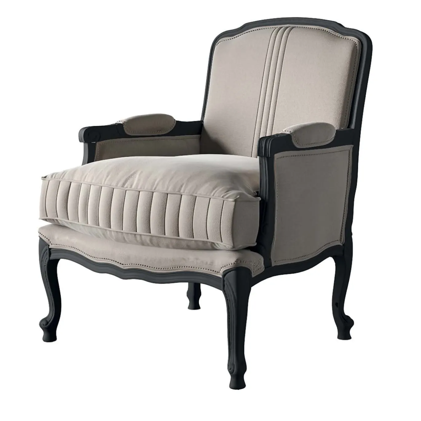 Poltrona con struttura in legno Beverly Hills
