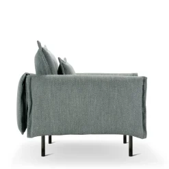Poltrona Contemporanea Tilton Azzurra