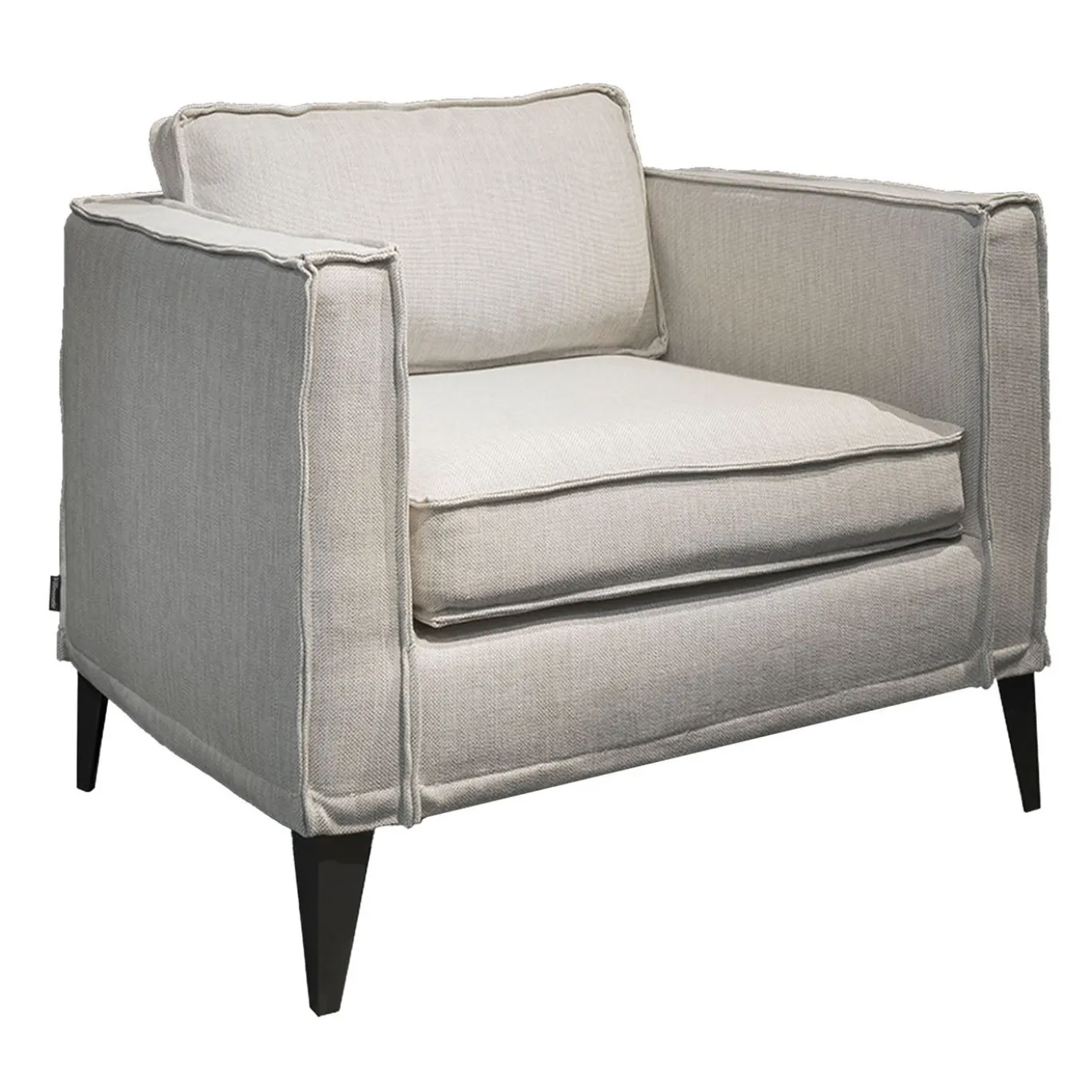 Poltrona da esterno Soho in tessuto beige