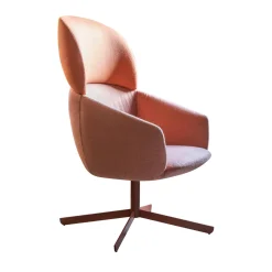Poltrona da salotto Highback non rosa