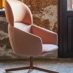 Poltrona da salotto Highback non rosa