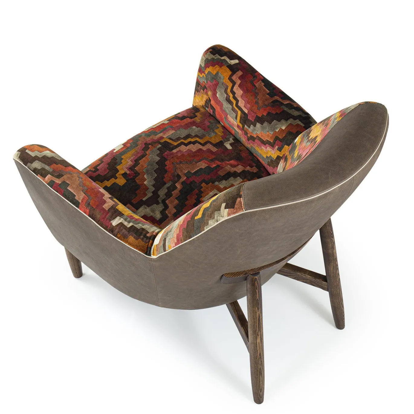 Poltrona EVE PLUS in Rovere Marrone