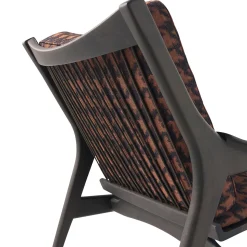 Poltrona Franklin in Pied de Poule Bronzo