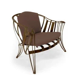 Poltrona Garden Bronze di Carlo Rampazzi