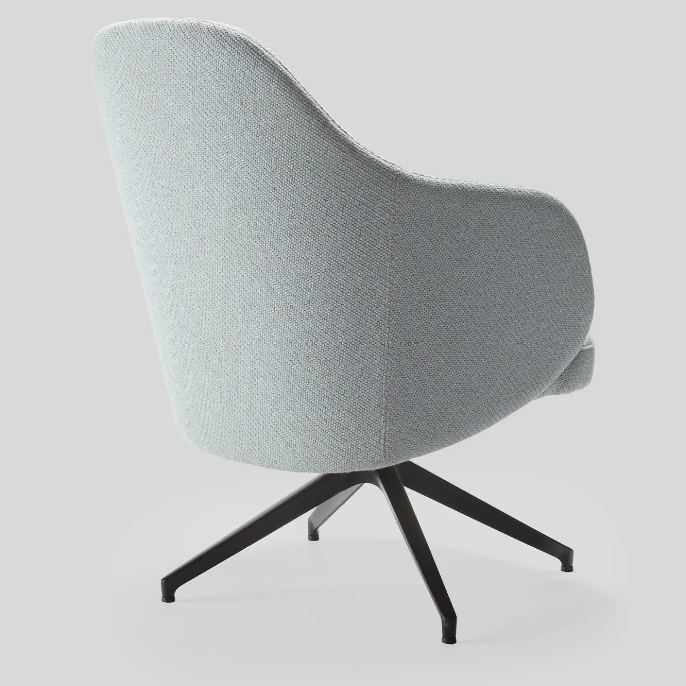 Poltrona girevole Nantes Blue di Balutto Associati