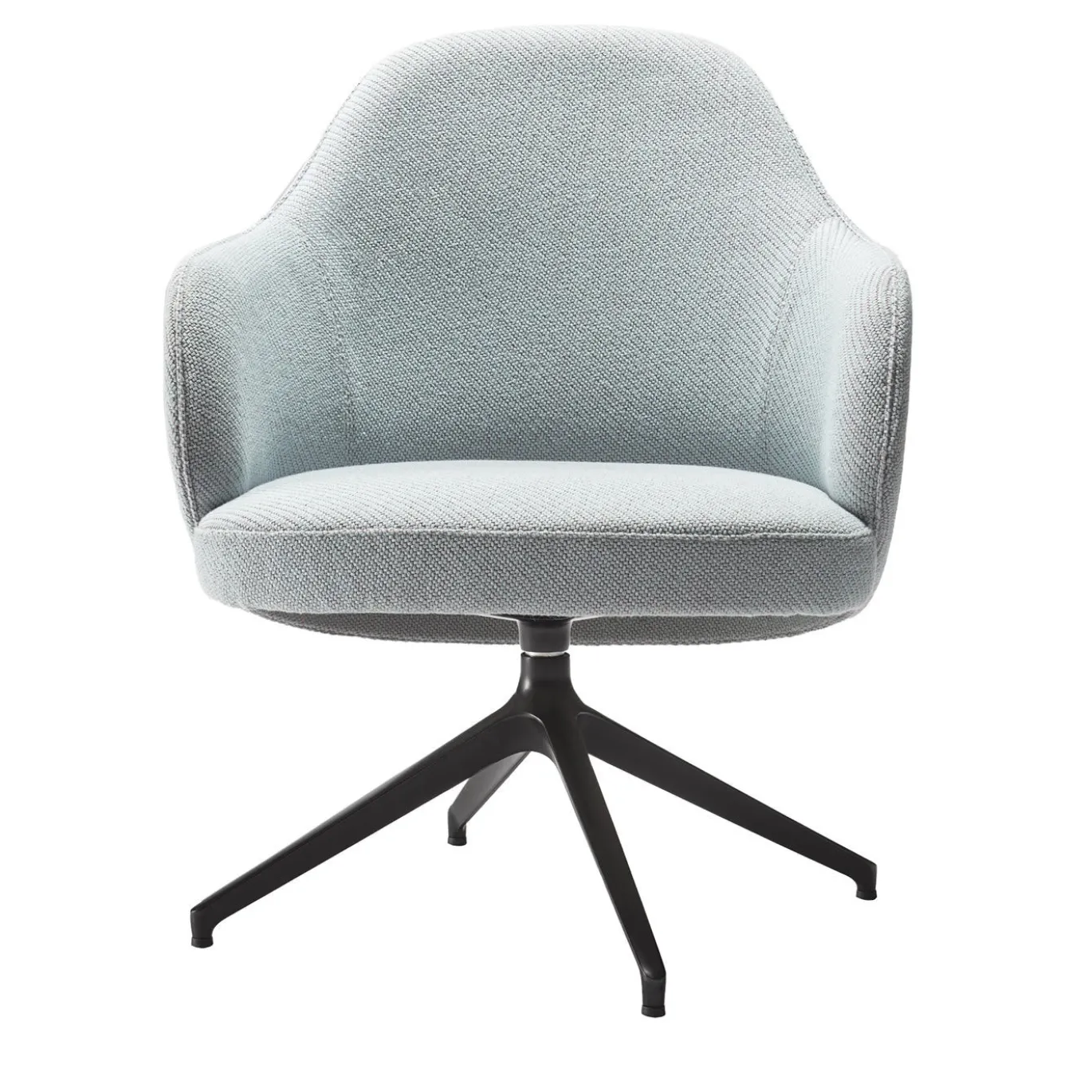 Poltrona girevole Nantes Blue di Balutto Associati