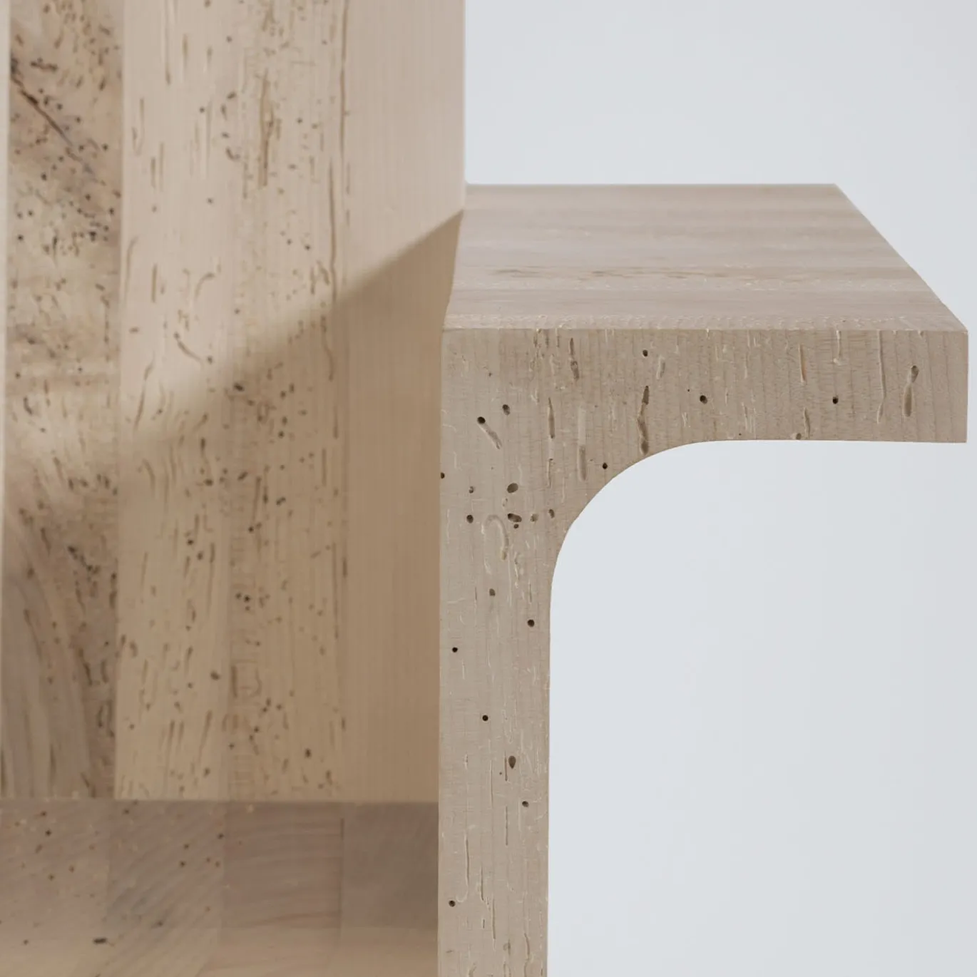 Poltrona in legno Bookroom di Gio Tirotto
