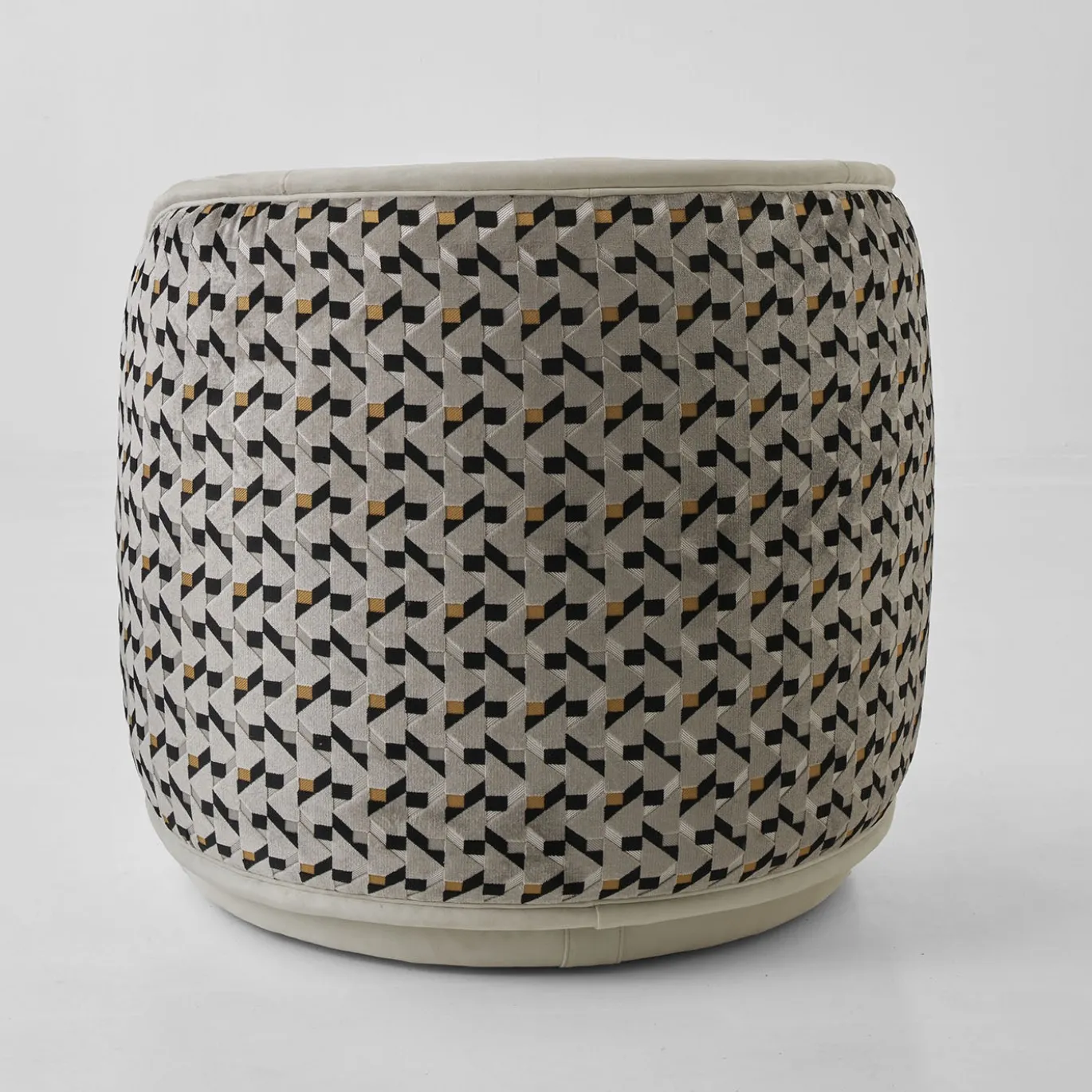 Poltrona Kokedera Grey in Econabuk & Casamance