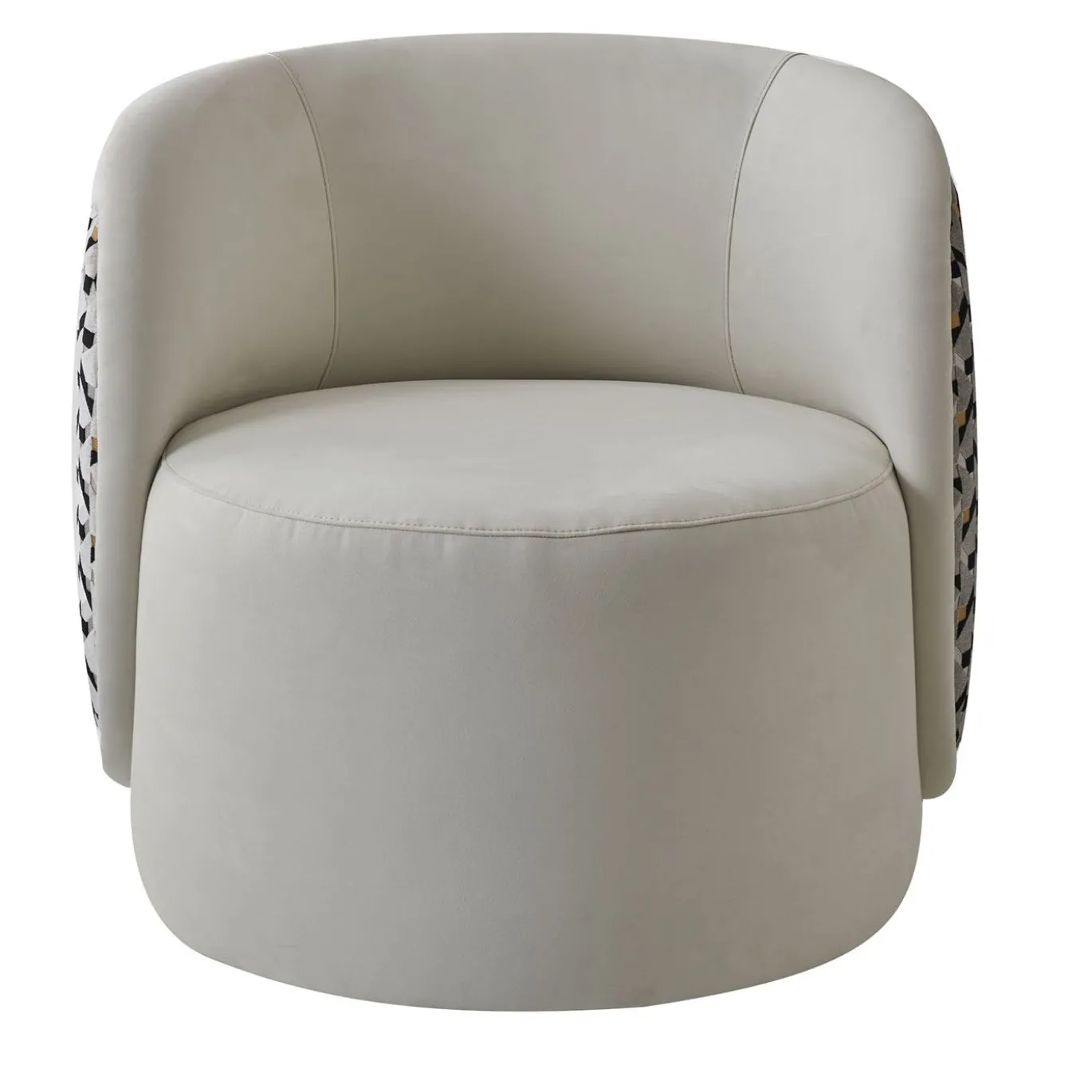Poltrona Kokedera Grey in Econabuk & Casamance