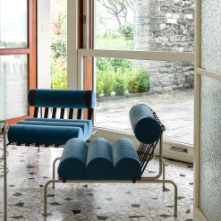 Poltrona Kylindo Azzurro