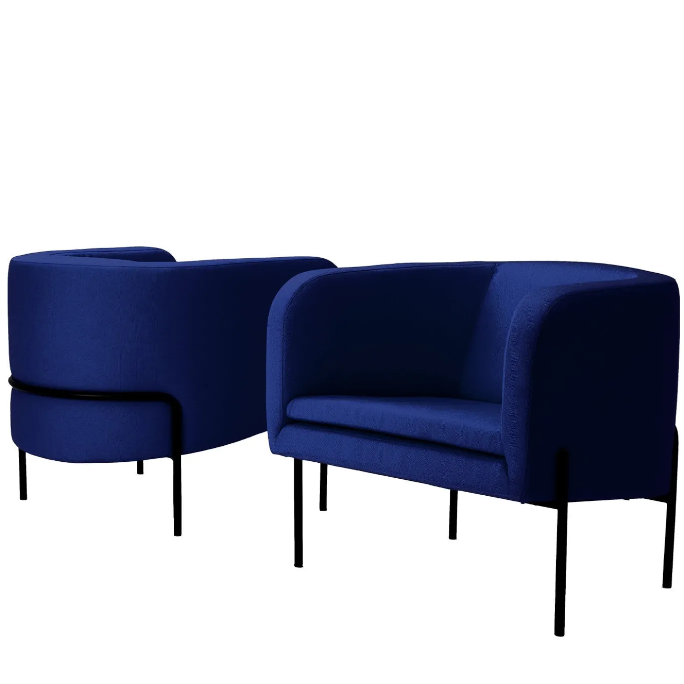 Poltrona Laetitia Blue di Fabio Fantolino
