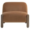 Poltrona Lounge Babà Soft 875 Marrone di Emilio Nanni