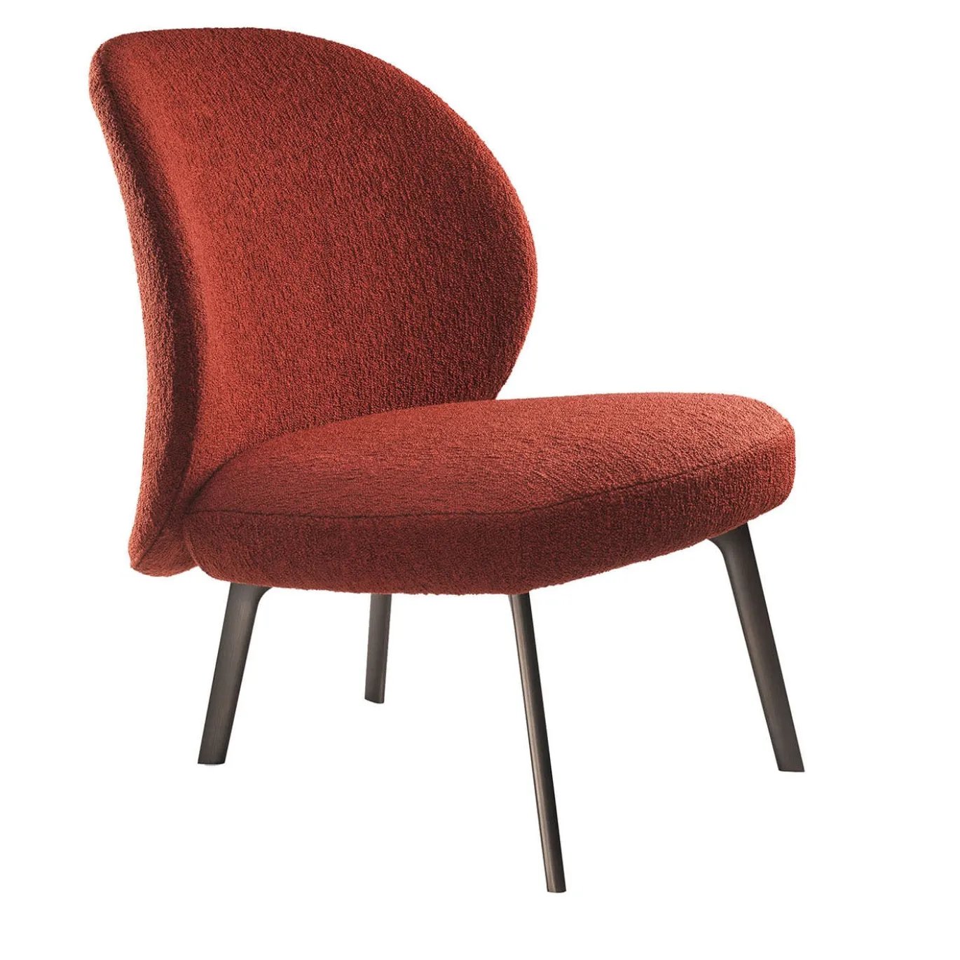 Poltrona Lounge Hillary Easy Rossa di Richard Hutten