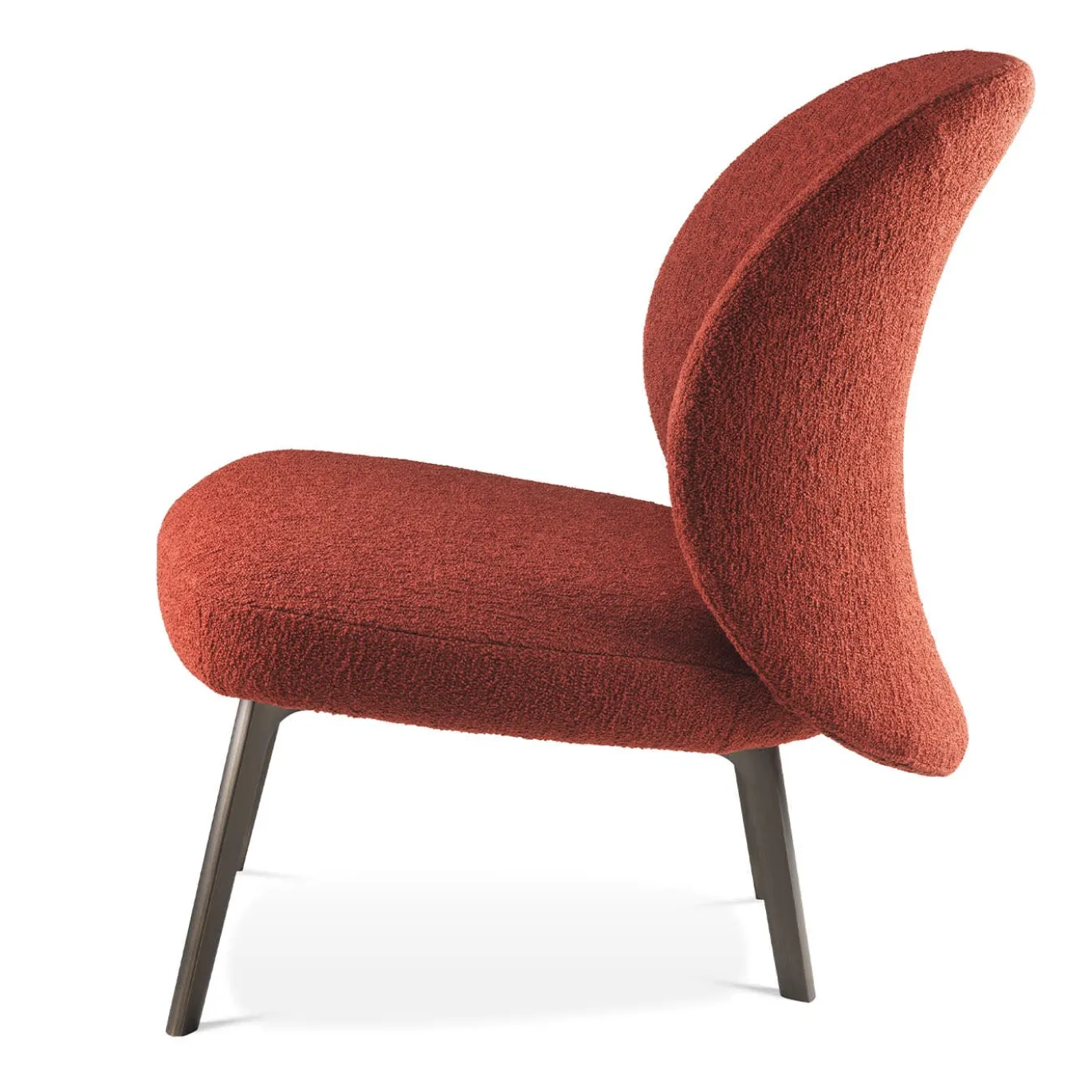 Poltrona Lounge Hillary Easy Rossa di Richard Hutten