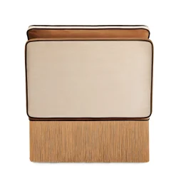 Poltrona Lounge Modular Bicolor Lilli con Frange