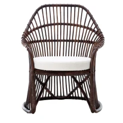 Poltrona Martingala Barrique in rattan di Marco Zanuso