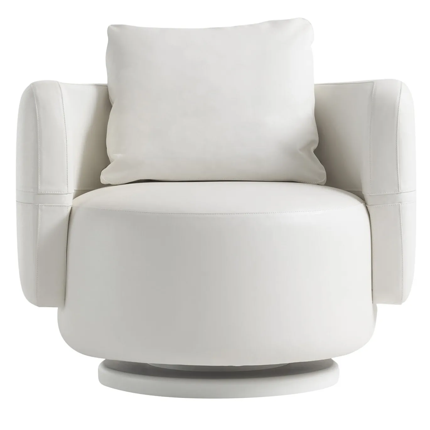 Poltrona Medusa'95 in Pelle Bianca