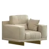 Poltrona Montecarlo con base in metallo