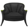 Poltrona Opus Black di Carlo Rampazzi