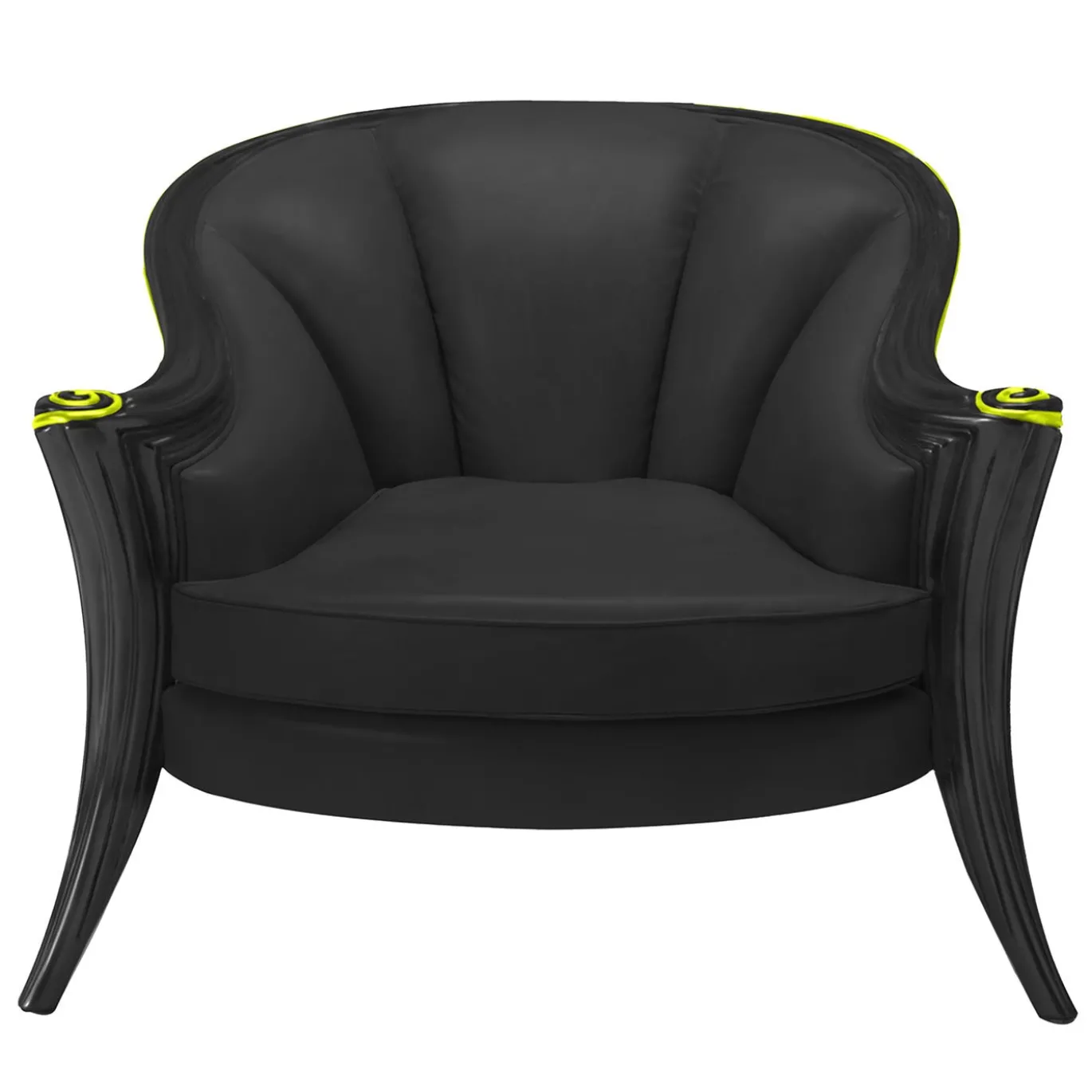 Poltrona Opus Black di Carlo Rampazzi
