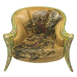 Poltrona Opus Tattoo di Carlo Rampazzi