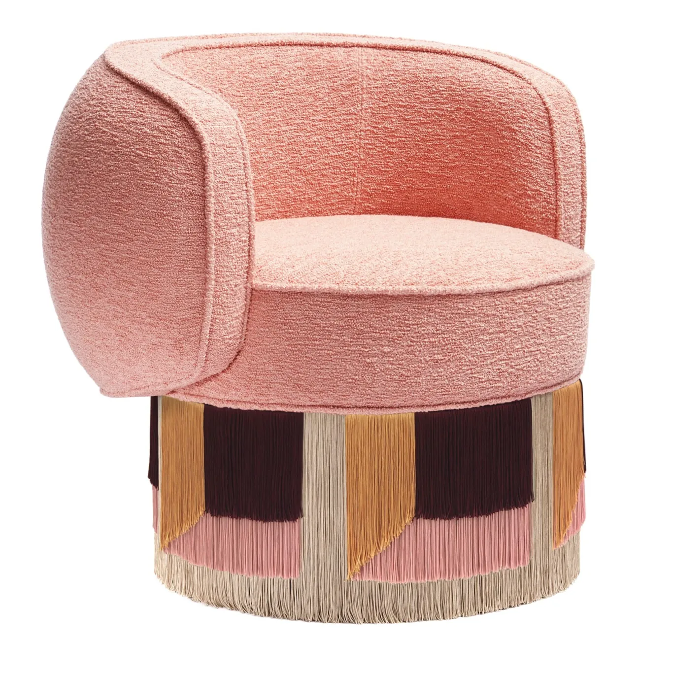 Poltrona Pirouette Clu Swivel Flo di Lorenza Bozzoli