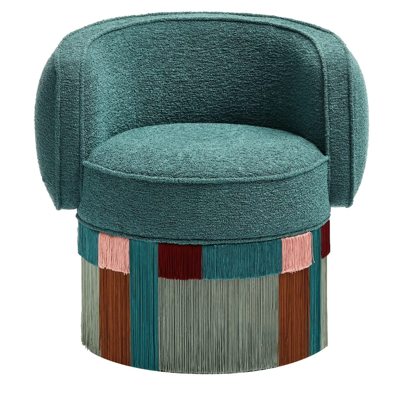 Poltrona Pirouette Clu Swivel Geo Wien di Lorenza Bozzoli