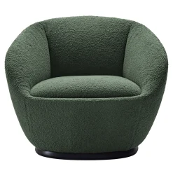 Poltrona Rio Naan Verde con Base Fissa