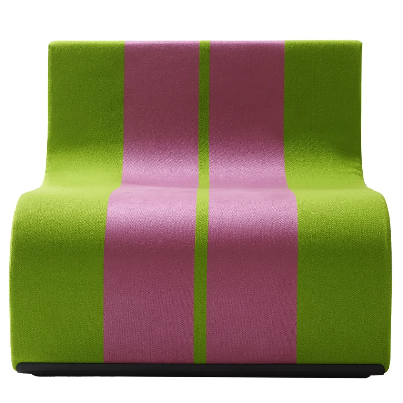 Poltrona Sofo verde e rosa