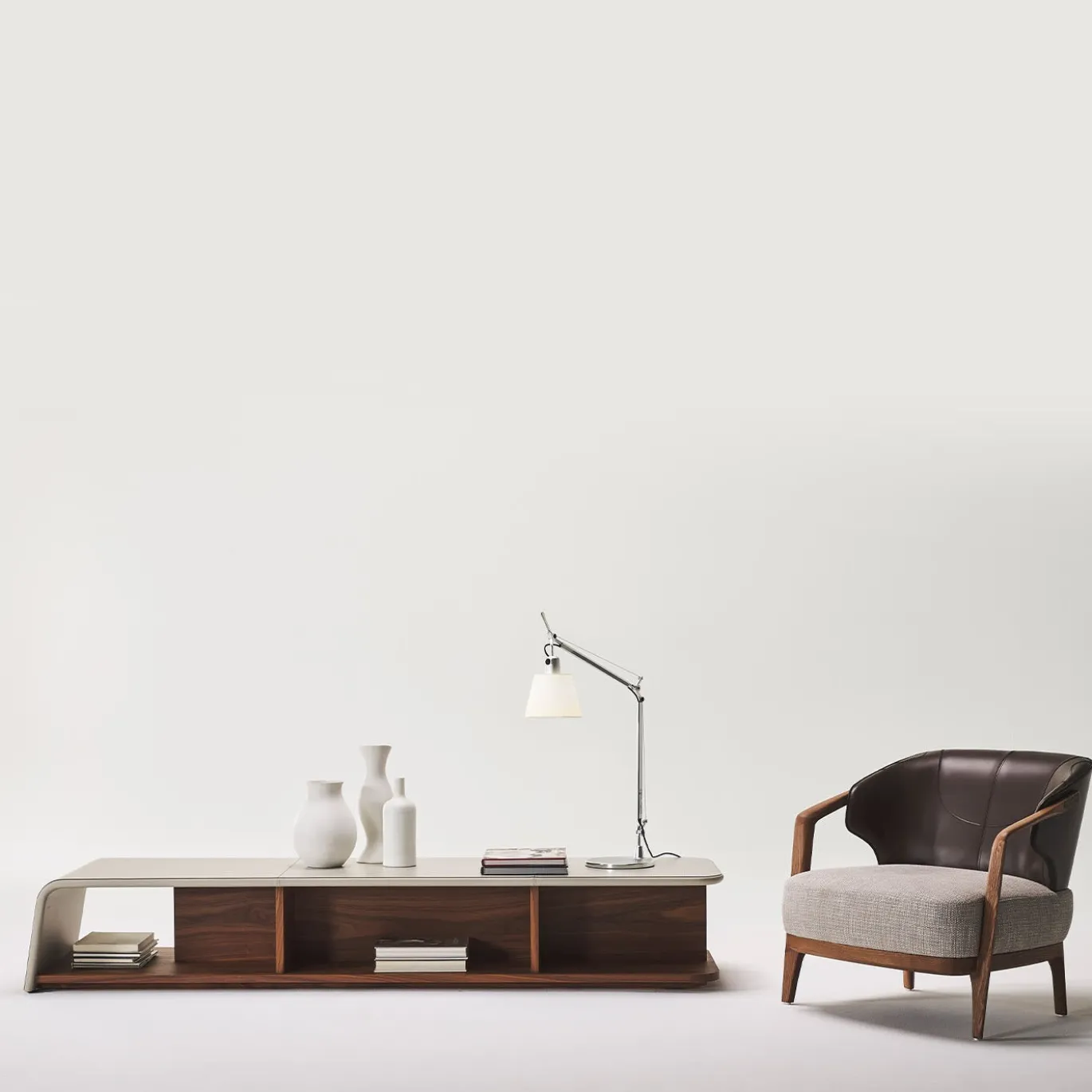 Poltrona Sydney in pelle