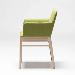 Poltrona Tip Tap 381 Verde di Claudio Perin - Collezione Tekhne