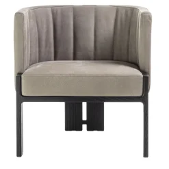 Poltrona Tofane Taupe & Black