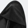 Poltrona Tripolina in pelle nera