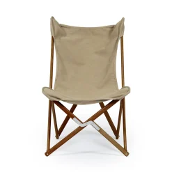 Poltrona Tripolina in Teak Verde Camouflage