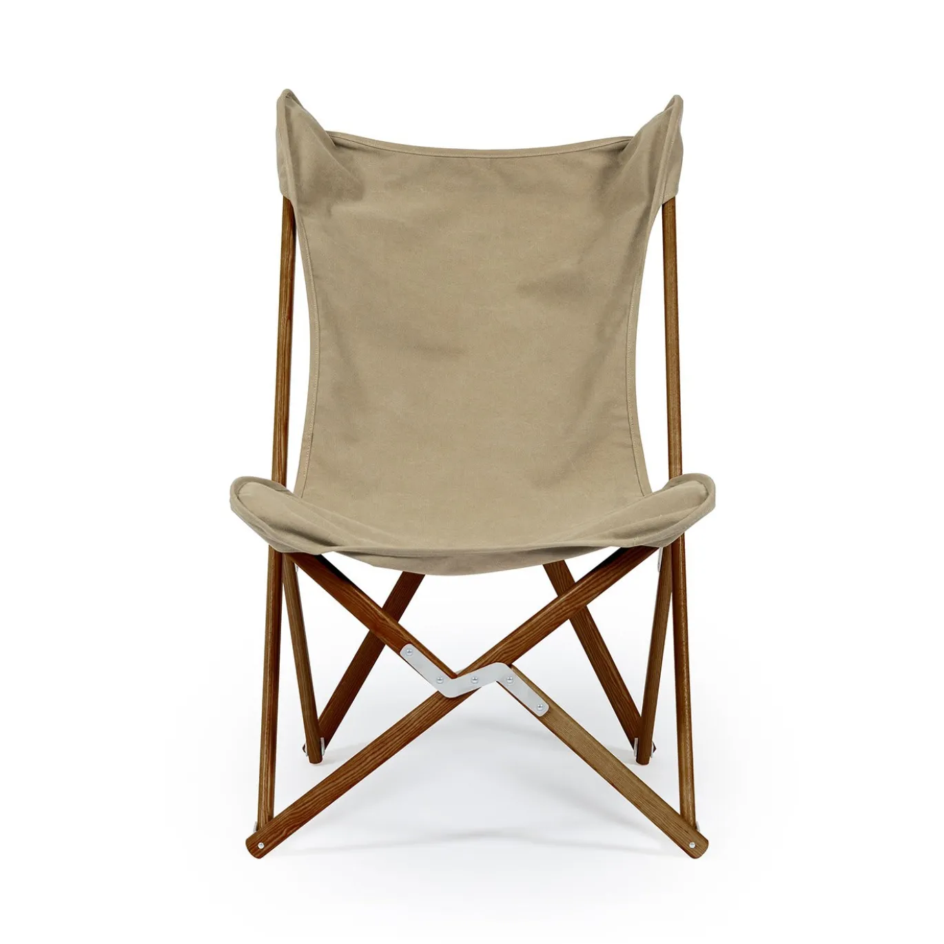 Poltrona Tripolina in Teak Verde Camouflage