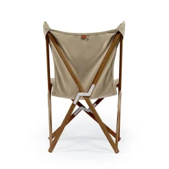 Poltrona Tripolina in Teak Verde Camouflage