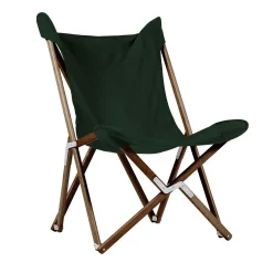 Poltrona Tripolina in verde bosco