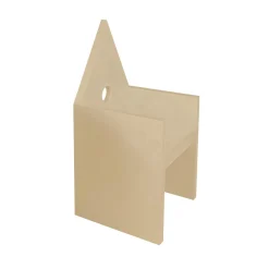 Poltrona Vescovina Beige di Lanfranco Benvenuti