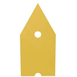 Poltrona Vescovina Yellow di Lanfranco Benvenuti