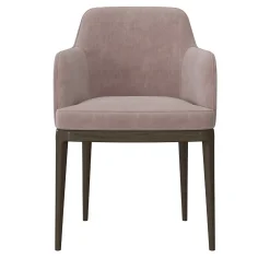Poltrona Xara in tessuto beige