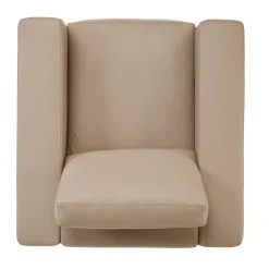 Poltrona Zaffiro Square-Based Beige