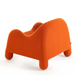 Poltroncina Gomma Arancione di De Pas, D'Urbino, Lomazzi