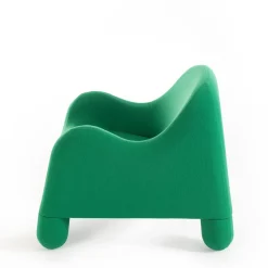 Poltroncina Gomma Verde di De Pas, D'Urbino, Lomazzi