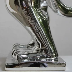 PoPCat Argento Scultura di Sauro Cavallini