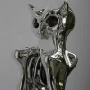 PoPOwl Argento Scultura di Sauro Cavallini