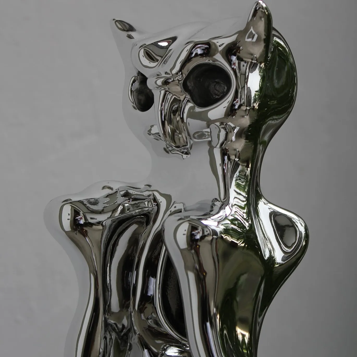PoPOwl Argento Scultura di Sauro Cavallini