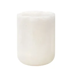 Portacandela Arch M in Onice Bianco di Piet Boon