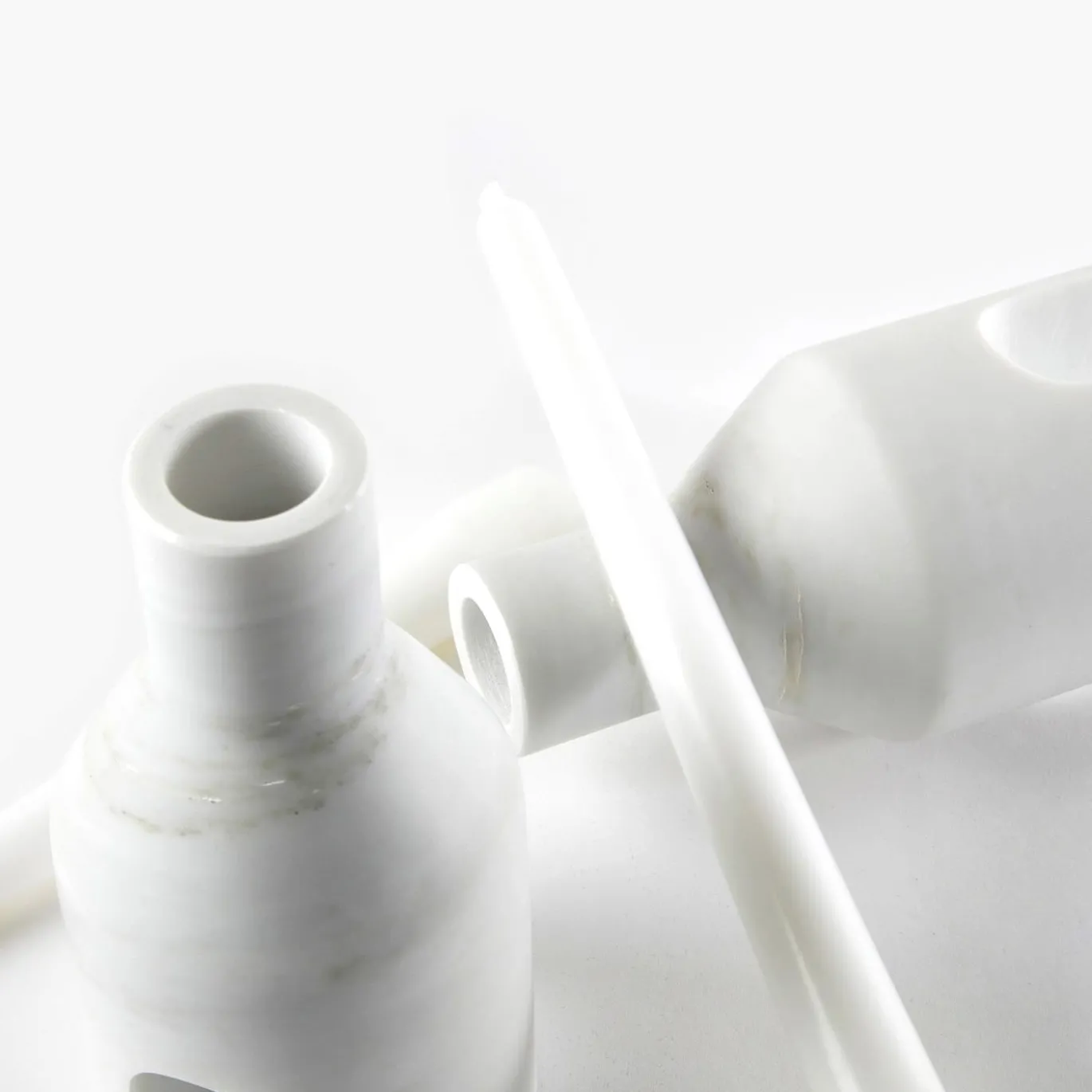 Portacandele Domus White di Cristian Visentin