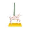Portacandele in ceramica multicolore Baloo