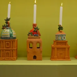 Portacandele in terracotta Felicissima San Giorgio Dei Genovesi